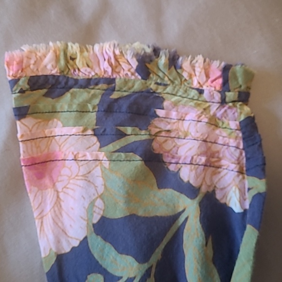 One Season Australia 100% Cotton Floral Semi-Sheer Floral Maxi Dress - Picture 2 of 10